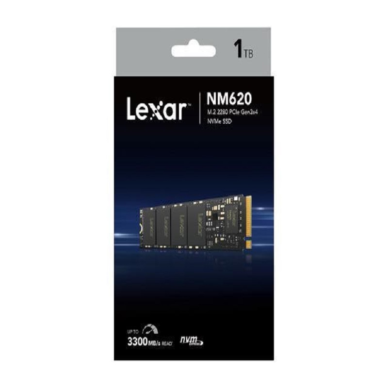 (image for) ذاكرة تخزين اس اس دي Lexar LNM620X00 Internal SSD M.2 PCIe Gen 3X4 NVMe 2280, 1TB