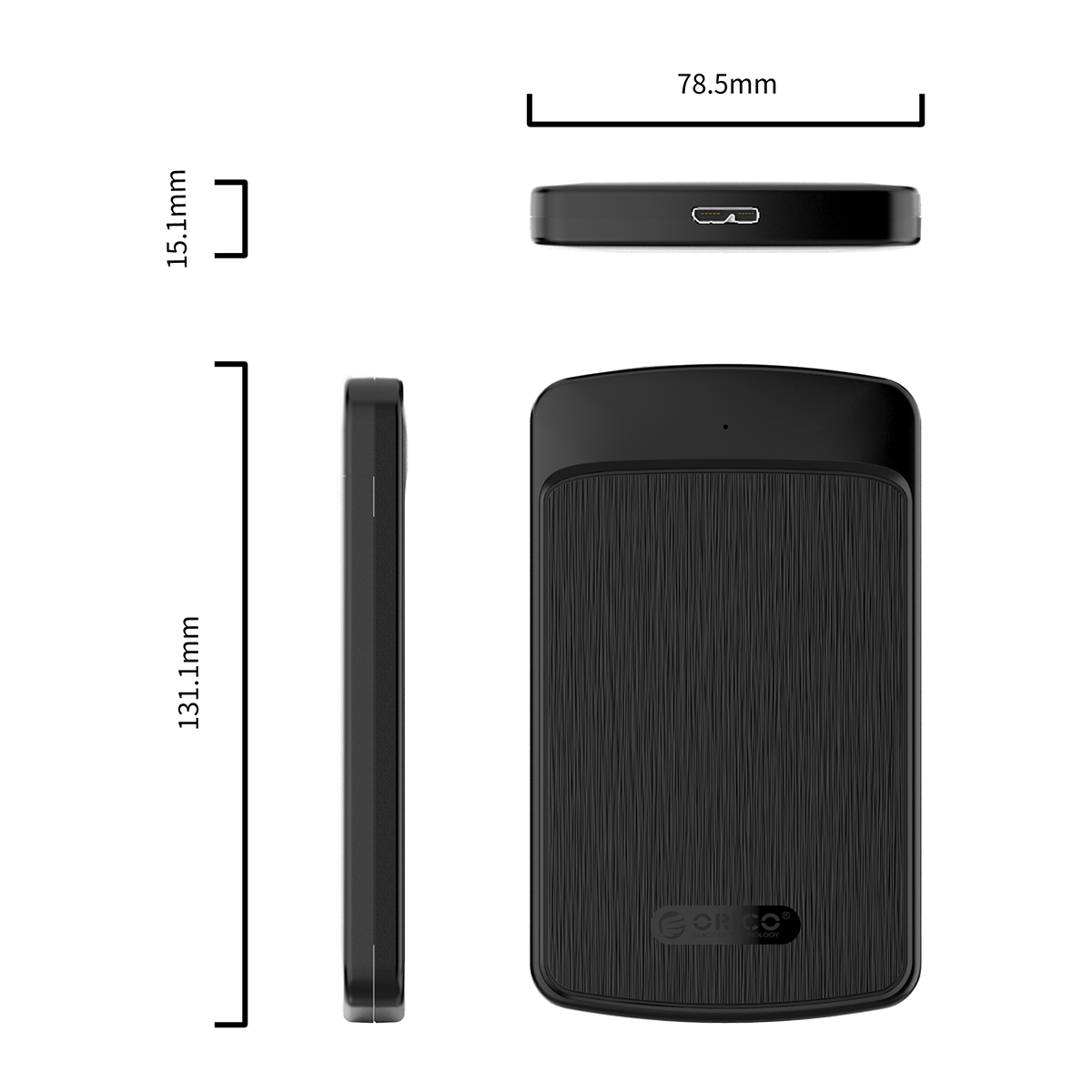 (image for) Orico 2020U3 Type-C تحويلة تستغدم لتحويل استغدام الهارد الداخلي كهارد خارجي 10Gbps
