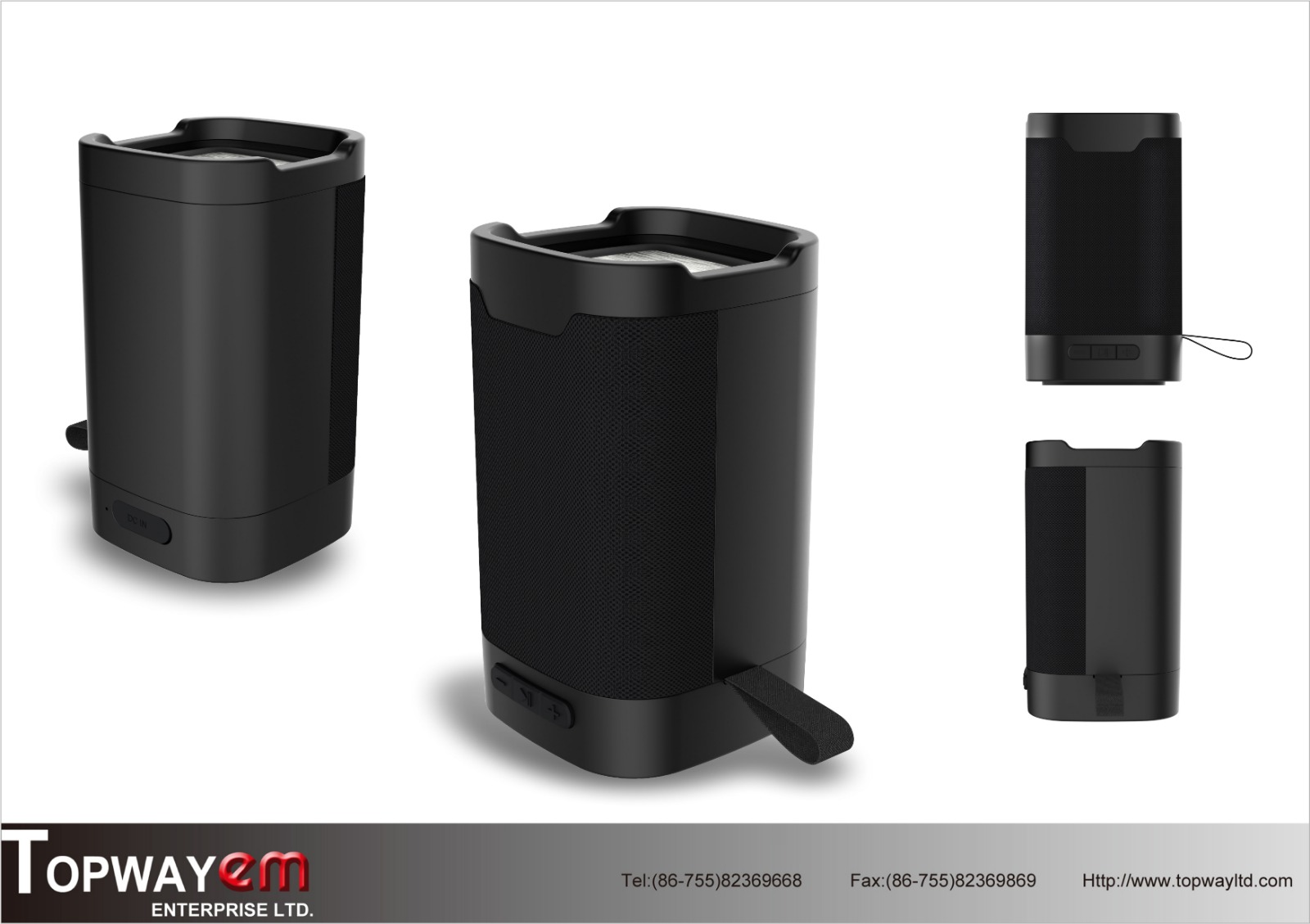(image for) مكبر صوت Topway 21YX06 Wireless Cuboid Portable Speaker