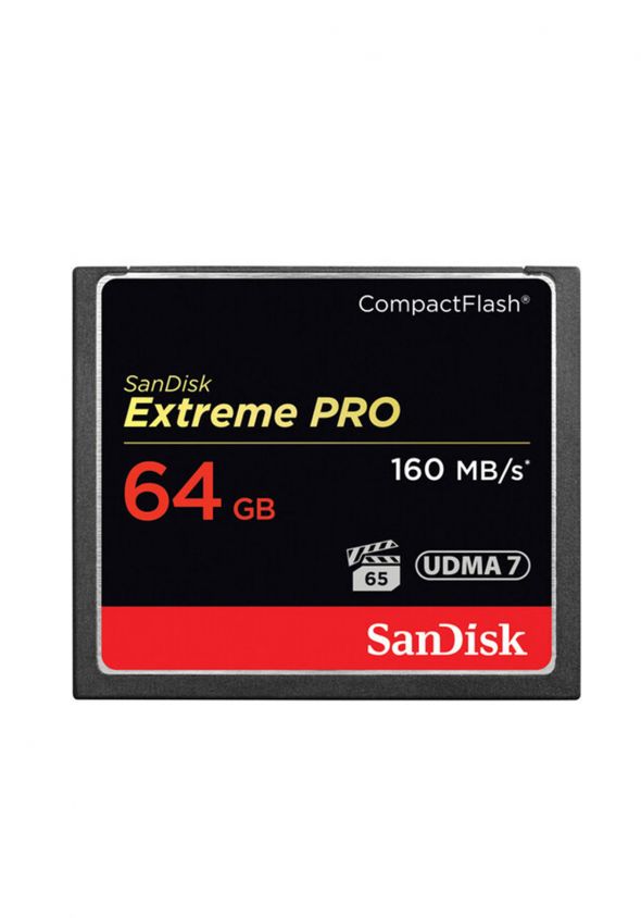 (image for) رام كاميرا SanDisk Compact Flash Memory Card SDCFXPS-064GB