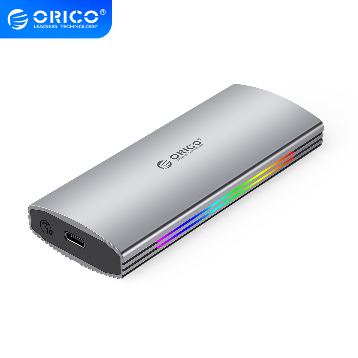 (image for) حافظة ذاكرة تخزين Orico M2R2 M.2 NGFF SATA SSD Enclosure