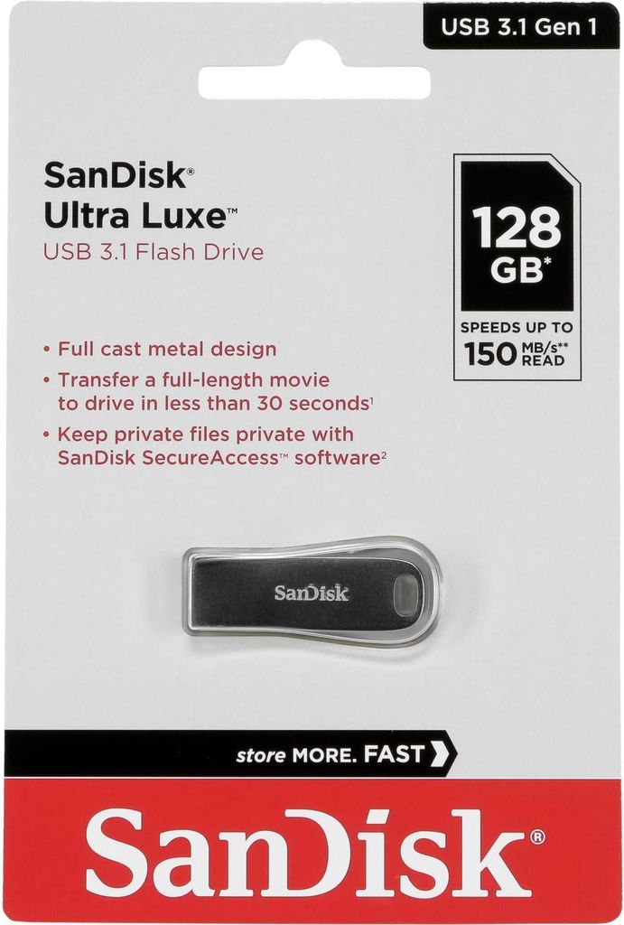 (image for) فلاش من سانديسك Sandisk SDCZ74-128G USB 3.1 Flash Memory 128GB