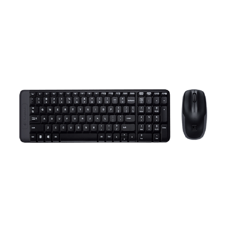 (image for) كيبورد عربي وانكليزي وماوس لاسلكي- Logitech MK220 Wireless Keyboard and Mouse Combo